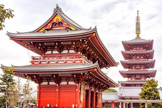 sensoji-temple-in-asakusa Roteiro de 2 dias em Tóquio: tecnologia, santuários e gastronomia de rua Cultura e Patrimônio Ásia Gastronomia e Bares Roteiros e Itinerários Vida Noturna e Eventos