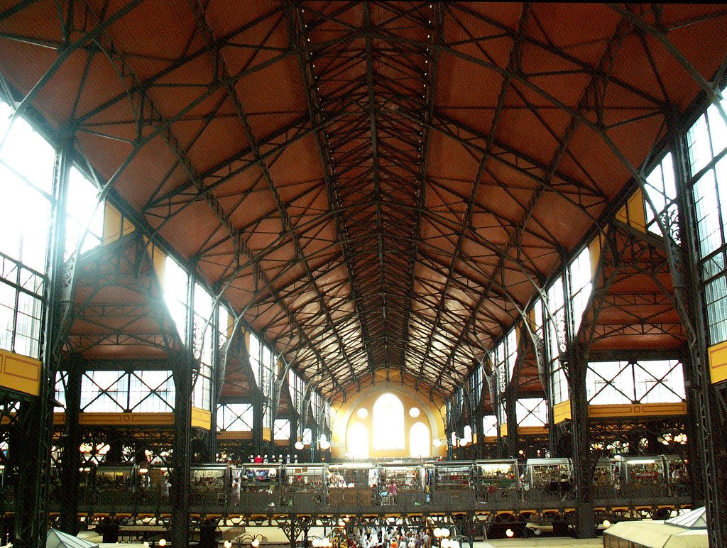 Grande mercado central Budapeste