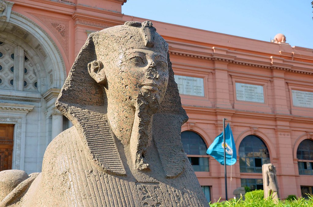entrada do Museu Egípcio de cairo