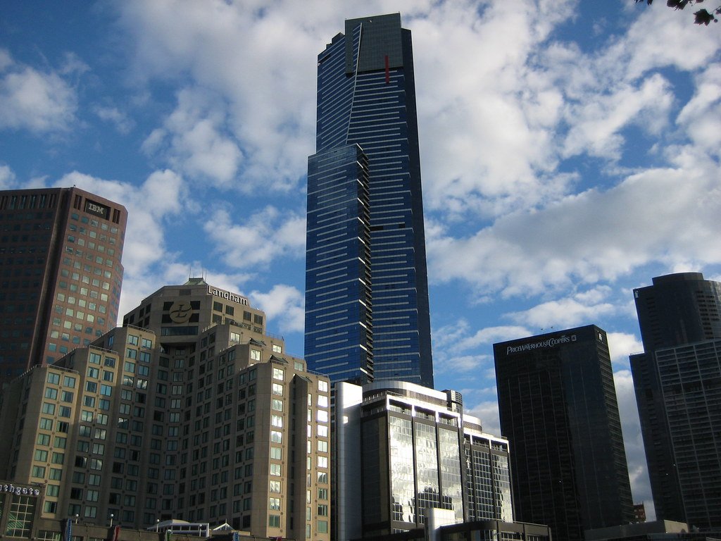 Eureka Skydeck in the Melbourne city